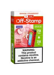 OFF-STAMP 35K BANGIN STRAWBERRY