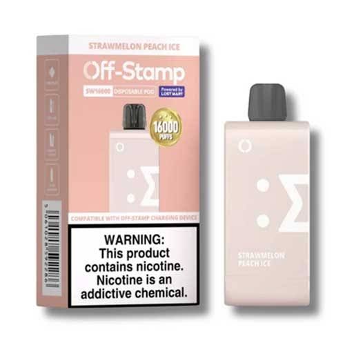 OFF-STAMP SW 16k POD STRAWMELON PEACH ICE OFF-STAMP SW 16k POD STRAWMELON PEACH ICE