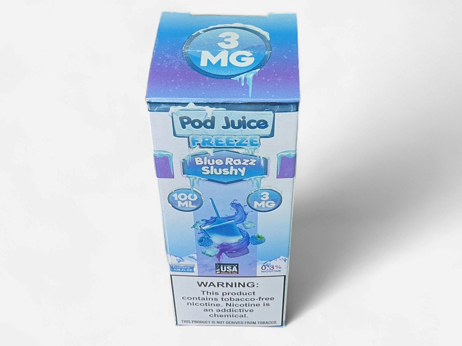 POD JUICE FREEZE BLUE RAZZ SLUSHY 3MG
