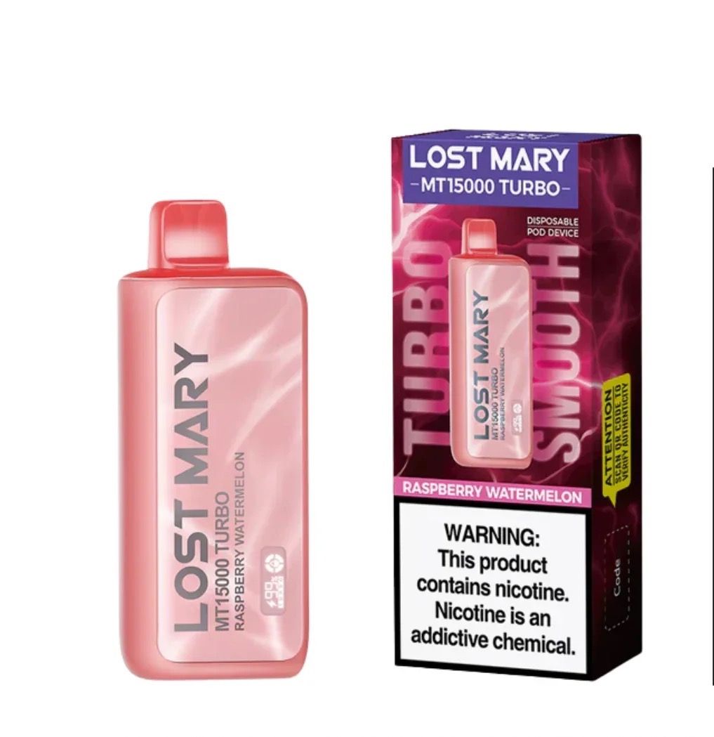 LOST MARY MT 15k TURBO RASPBERRY WATERMELON