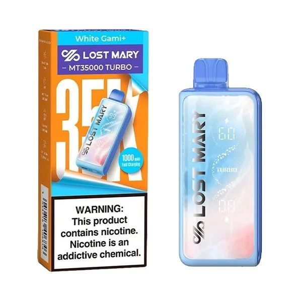 LOST MARY MT 35k TURBO WHITE GAMI+