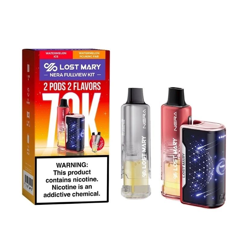 LOST MARY NERA KIT 70K WATERMELON ICE + WATERMELON FUCKING FAB LOST MARY NERA KIT 70K WATERMELON ICE + WATERMELON FUCKING FAB