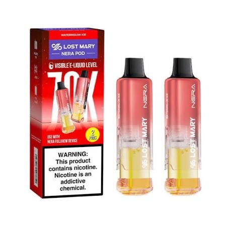 LOST MARY NERA POD 70K WATERMELON ICE LOST MARY NERA POD 70K WATERMELON ICE