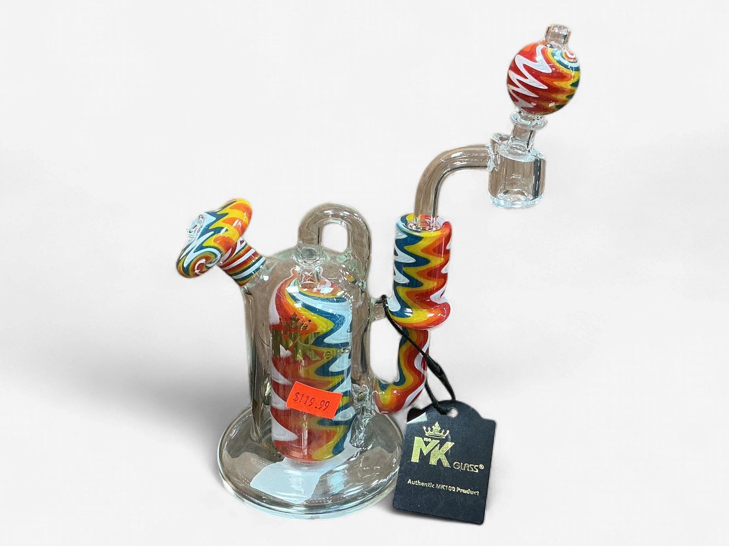 MK GLASS WATER PIPE