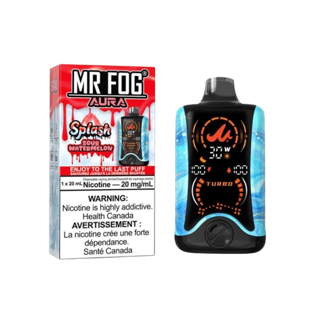 MR FOG AURA 60K SOUR WATERMELON SPLASH MR FOG AURA 60K SOUR WATERMELON SPLASH