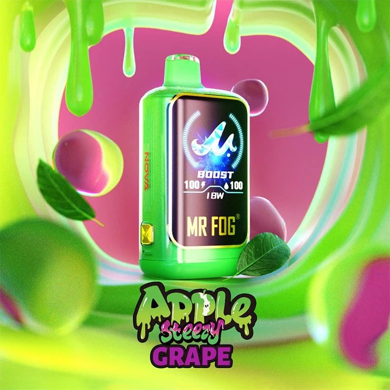 MR FOG NOVA 36K APPLE STEEZY GRAPE MR FOG NOVA 36K APPLE STEEZY GRAPE