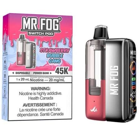 MR FOG SWITCH PRO 45k STRAWBERRY BUBBLE GANG MR FOG SWITCH PRO 45k STRAWBERRY BUBBLE GANG