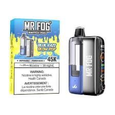 MR FOG SWITCH PRO 45k BLUE RAZZ BLOW POP MR FOG SWITCH PRO 45k BLUE RAZZ BLOW POP