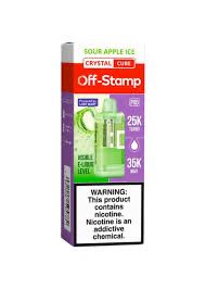 OFF STAMP POD 35k SOUR APPLE ICE OFF STAMP POD 35k SOUR APPLE ICE