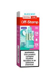 OFF-STAMP 25k CUBE BLACK MINT