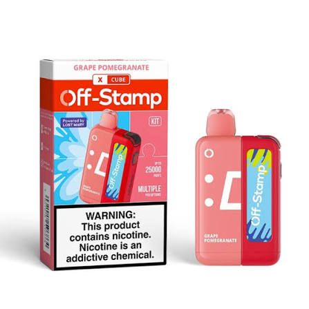 OFF-STAMP 25k CUBE POMEGRANATE BLAST OFF-STAMP 25k CUBE POMEGRANATE BLAST