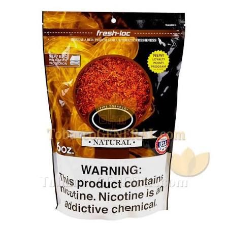 OHM PIPE TOBACCO NATURAL 6 OZ OHM PIPE TOBACCO NATURAL 6 OZ