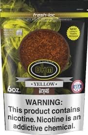 OHM PIPE TOBACCO YELLOW 6 OZ OHM PIPE TOBACCO YELLOW 6 OZ