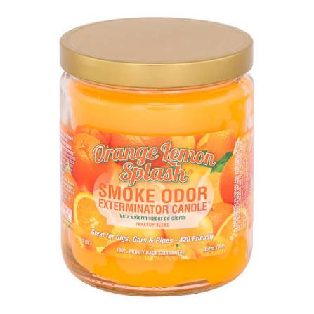 ORANGE LEMON SPLASH SMOKE ODOR EXTEMINATOR CANDLE 13OZ ORANGE LEMON SPLASH SMOKE ODOR EXTEMINATOR CANDLE 13OZ