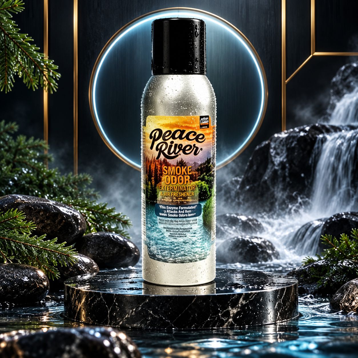 PEACE RIVER SMOKE ODOR EXTERMINATOR & AIR FRESHENER 7OZ PEACE RIVER SMOKE ODOR EXTERMINATOR & AIR FRESHENER 7OZ