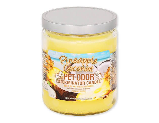 PINEAPPLE COCONUT SMOKE ODOR EXTEMINATOR CANDLE 13OZ
