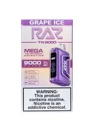 RAZ 9k GRAPE ICE RAZ 9k GRAPE ICE