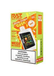 RAZ GUSH EDITION 25K WHITE GRAPE GUSH RAZ GUSH EDITION 25K WHITE GRAPE GUSH
