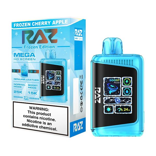 RAZ LTX 25K FROZEN CHERRY APPLE RAZ LTX 25K FROZEN CHERRY APPLE