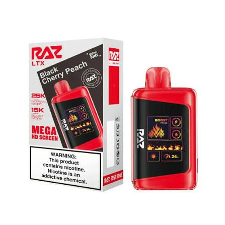 RAZ LTX 35k BLACK CHERRY PEACH RAZ LTX 35k BLACK CHERRY PEACH