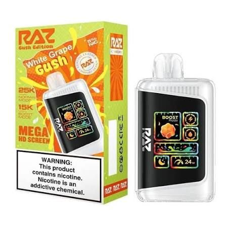 RAZ WHITE GRAPE GUSH RAZ WHITE GRAPE GUSH