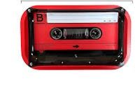 ROLLING TRAYS CASSETTE RED ROLLING TRAYS CASSETTE RED