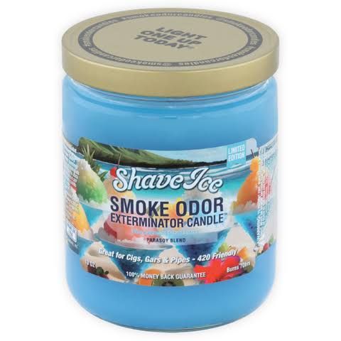 SHAVE ICE SMOKE ODOR EXTEMINATOR CANDLE 13OZ