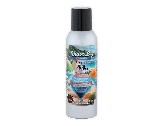 SHAVE ICE SMOKE ODOR EXTERMINATOR & AIR FRESHENER 7OZ SHAVE ICE SMOKE ODOR EXTERMINATOR & AIR FRESHENER 7OZ