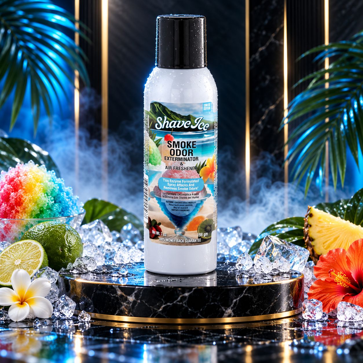 SHAVE ICE SMOKE ODOR EXTERMINATOR &amp; AIR FRESHENER 7OZ