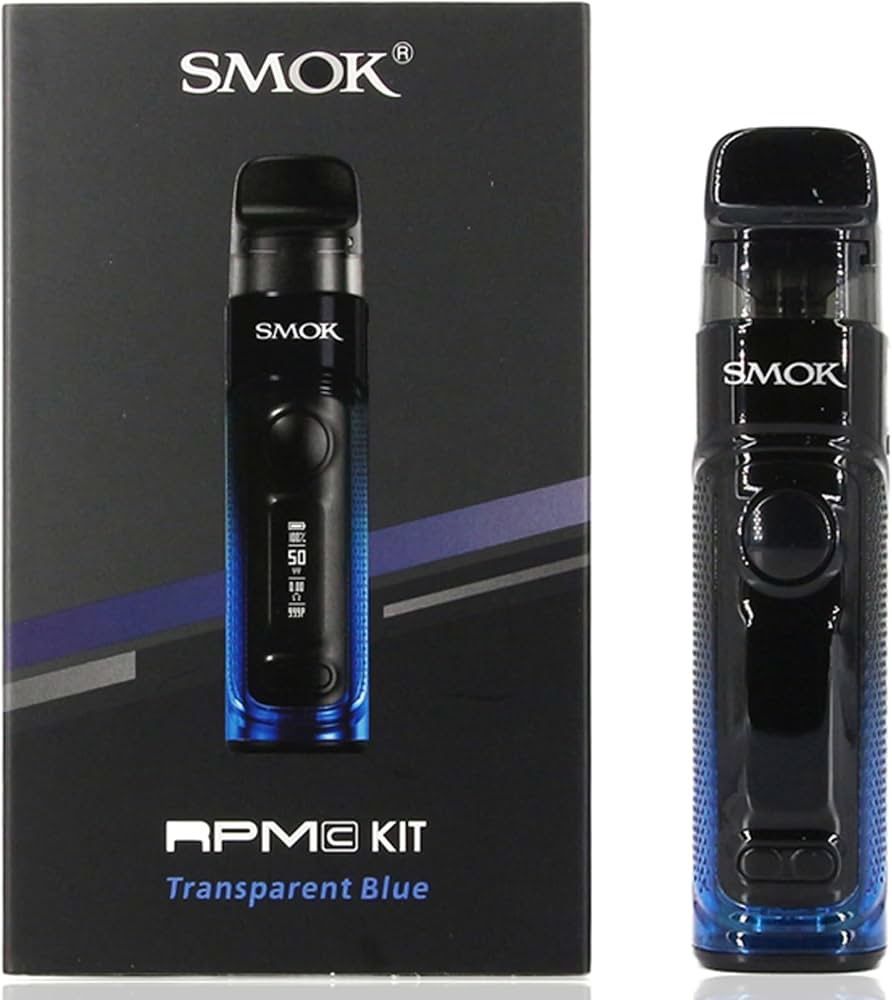 SMOK RPMC KIT TRANSPARENT BLUE SMOK RPMC KIT TRANSPARENT BLUE