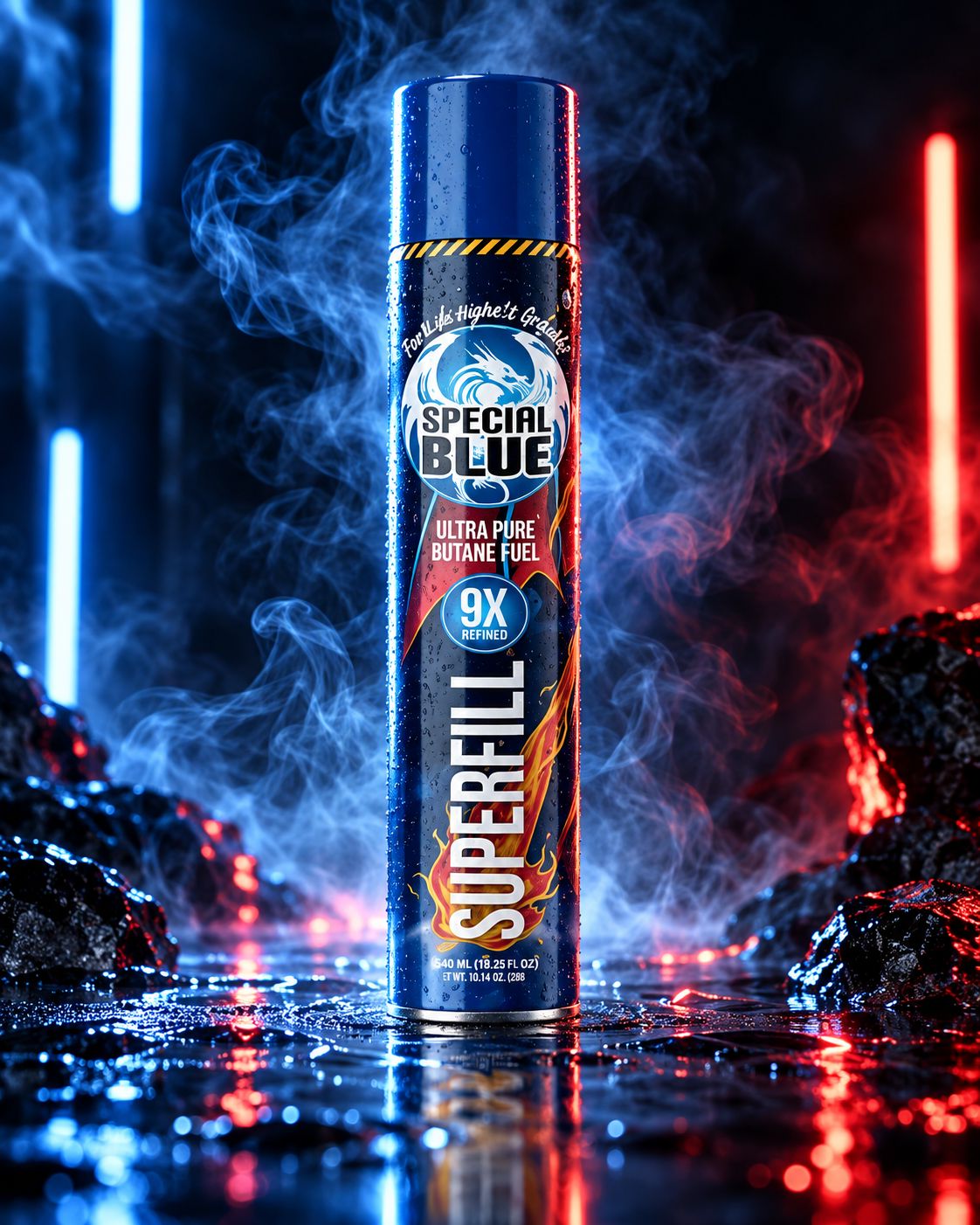SPECIAL BLUE BUTANE FUEL 540 ML