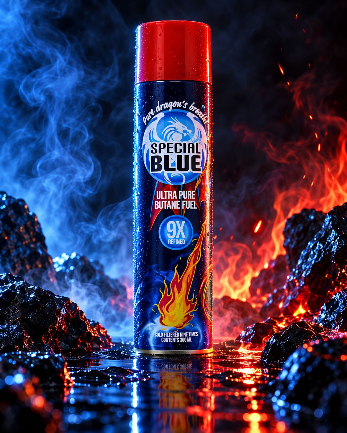 SUPER BLUE BUTANE 300 ML