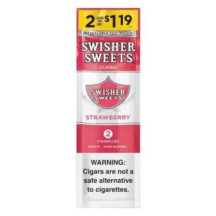 SWISHER 2 FOR 1.19 STARWBERRY SWISHER 2 FOR 1.19 STARWBERRY