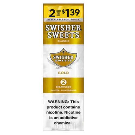 SWISHER 2 FOR 1.19 GOLD SWISHER 2 FOR 1.19 GOLD
