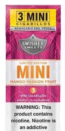 SWISHER SWEET MINI MANGO PASSIONFRUIT SWISHER SWEET MINI MANGO PASSIONFRUIT