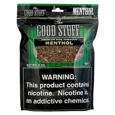 THE GOOD STUFF PREMIUM PIPE TOBACCO MENTHOL THE GOOD STUFF PREMIUM PIPE TOBACCO MENTHOL
