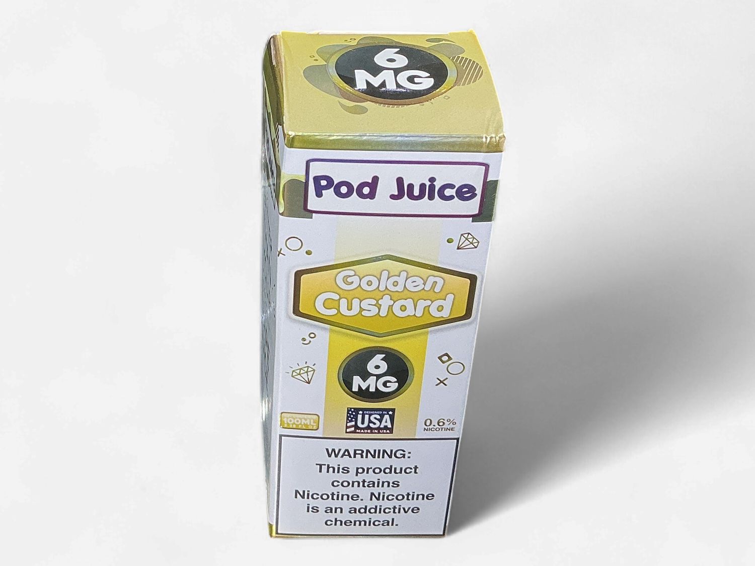 POD JUICE GOLDEN CUSTARD 6MG POD JUICE GOLDEN CUSTARD 6MG