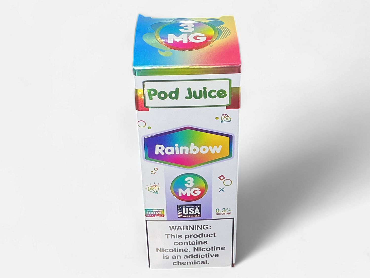 POD JUICE RAINBOW 3MG POD JUICE RAINBOW 3MG