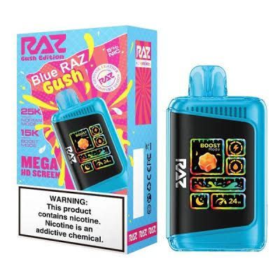 RAZ 25K LTZ BLUE RAZ GUSH RAZ 25K LTZ BLUE RAZ GUSH