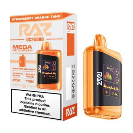 RAZ LTX 25K STRAWBERRY ORANGE TANG RAZ LTX 25K STRAWBERRY ORANGE TANG