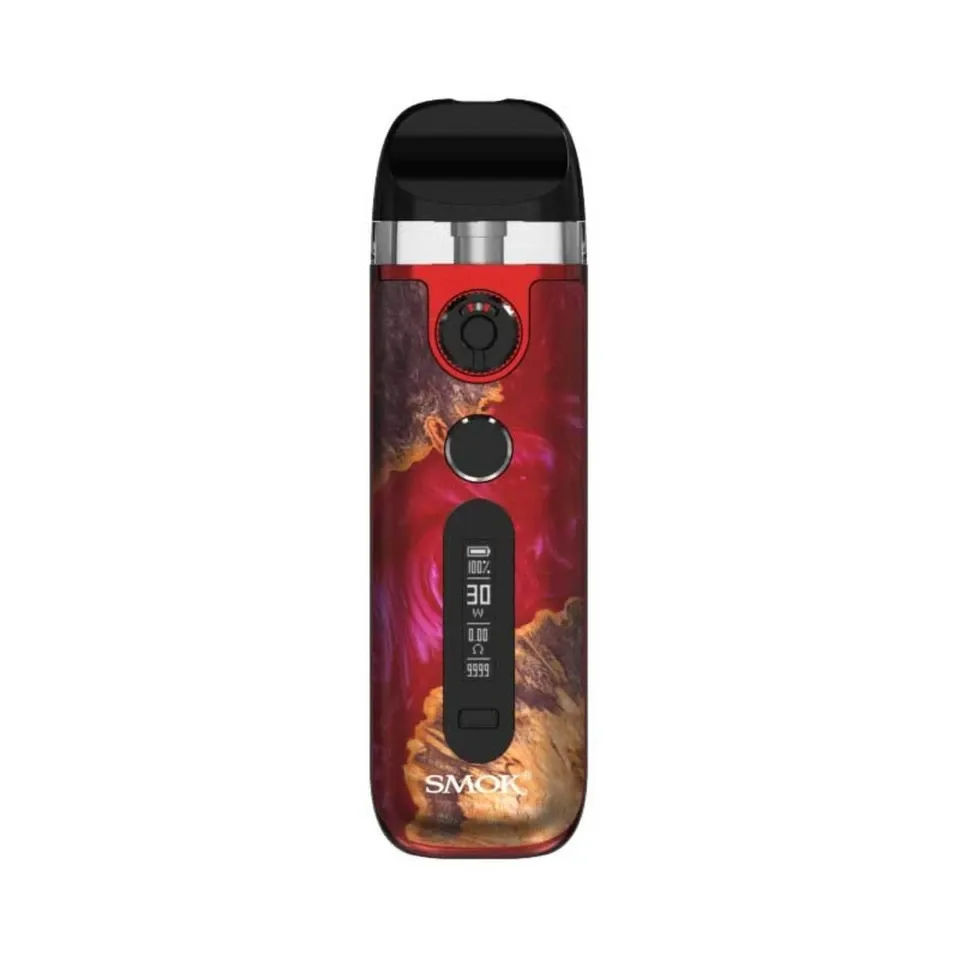 SMOK NOVO 5 KIT RED STAILZING WOOD