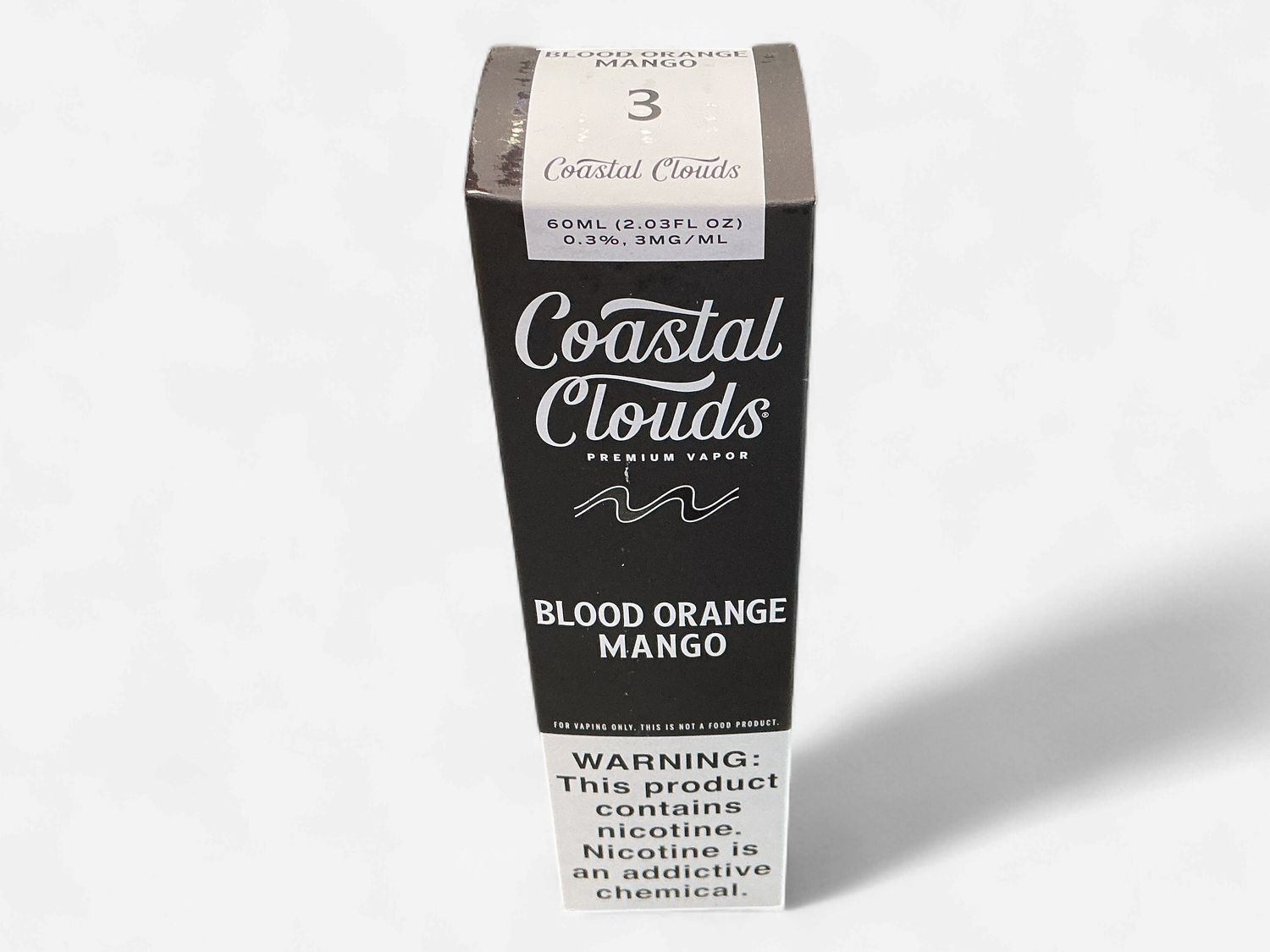 COASTAL CLOUDS 3 MG BLOOD ORANGE MANGO COASTAL CLOUDS 3 MG BLOOD ORANGE MANGO