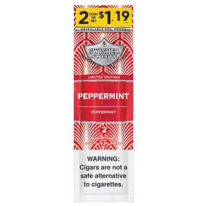 SWISHER 2 FOR 1.19 PEPPERMINT