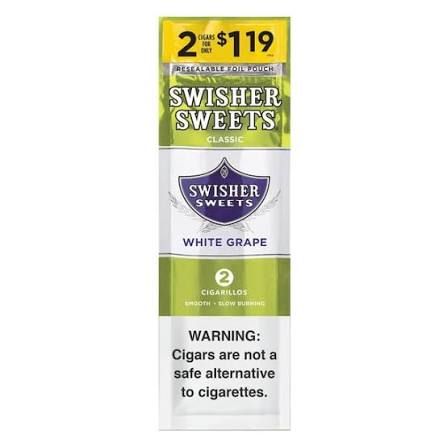 SWISHER 2 FOR 1.19 WHITE GRAPE SWISHER 2 FOR 1.19 WHITE GRAPE