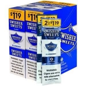 SWISHER SWEETS 2 FOR 1.19 BLUEBERRY