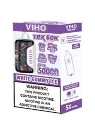 VIHO TRX 50K WHITE GUMMY ICY