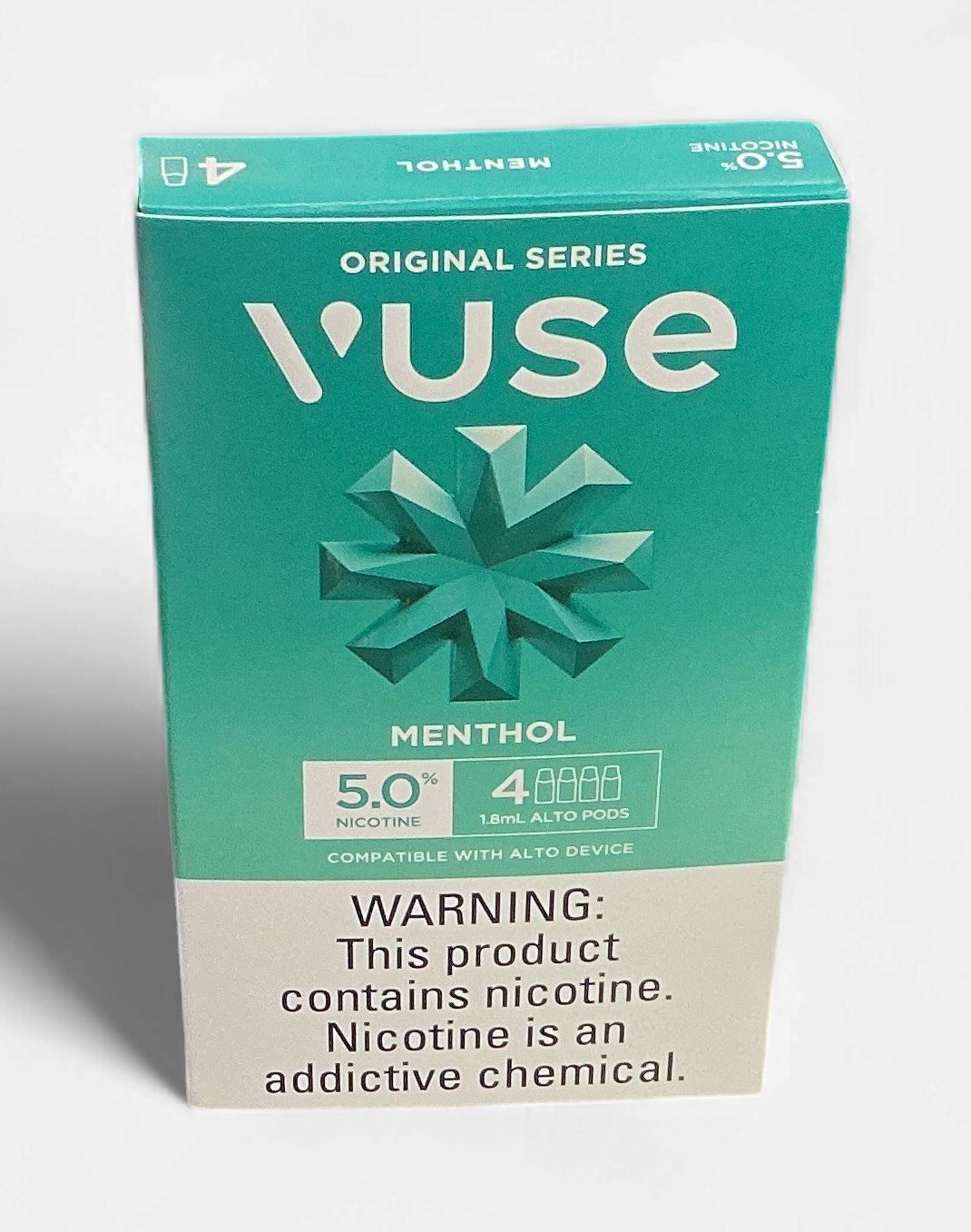 VUSE MENTHOL 5℅ 4 PACK VUSE MENTHOL 5℅ 4 PACK