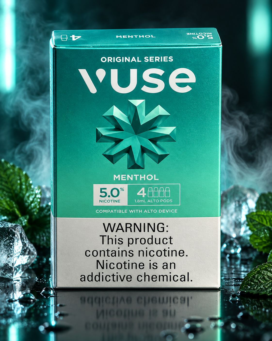 VUSE MENTHOL 5℅ 4 PACK VUSE MENTHOL 5℅ 4 PACK