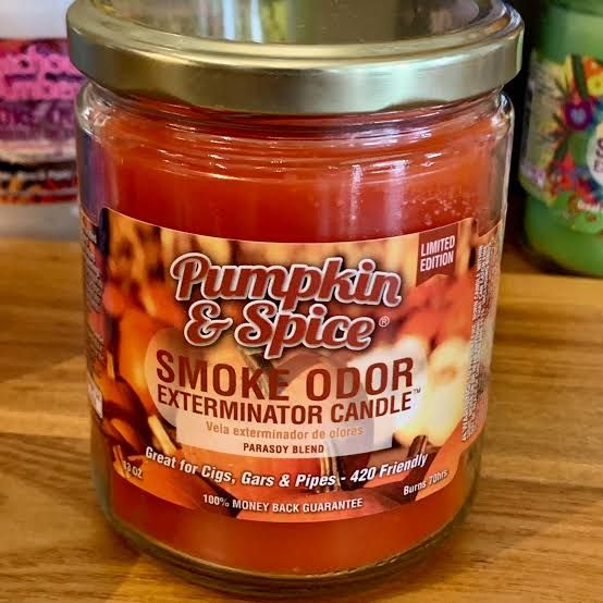 PUMPKIN & SPICE SMOKE ODOR EXTEMINATOR CANDLE 13OZ PUMPKIN & SPICE SMOKE ODOR EXTEMINATOR CANDLE 13OZ