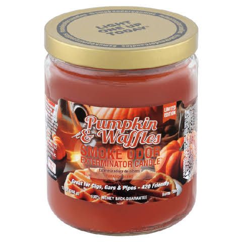 PUMPKIN & WAFFLES SMOKE ODOR EXTEMINATOR CANDLE 13OZ PUMPKIN & WAFFLES SMOKE ODOR EXTEMINATOR CANDLE 13OZ